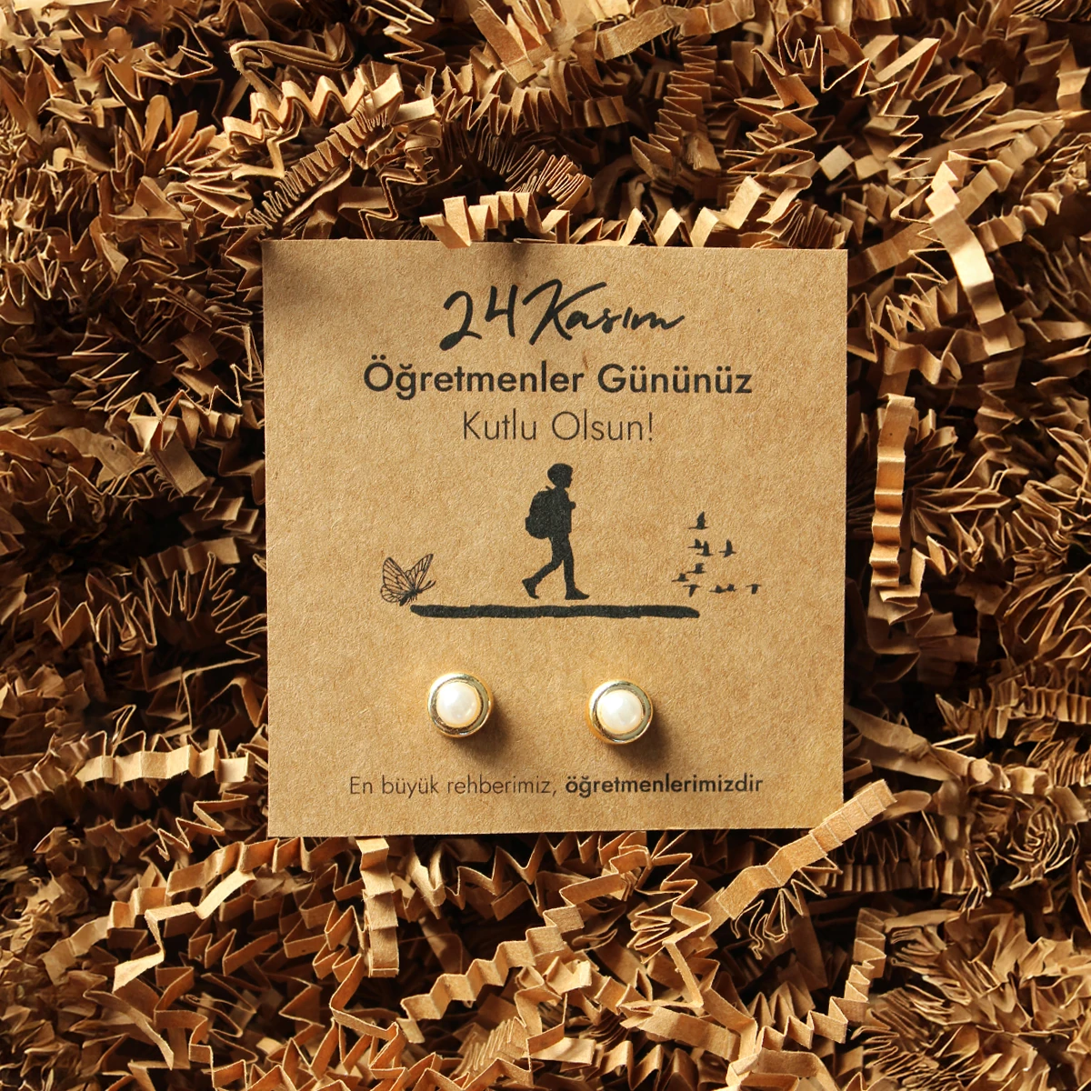 Hediyelik Küpe Modelleri - Öğretmenle Günü'ne Özel - Model 5